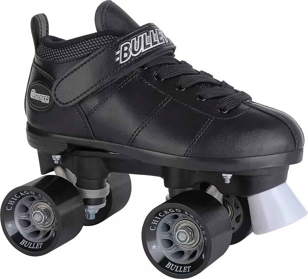 Chicago Skates Bullet Roller Skates Youth Boys Sz 2 Women’s 4 Quad Speed Skates